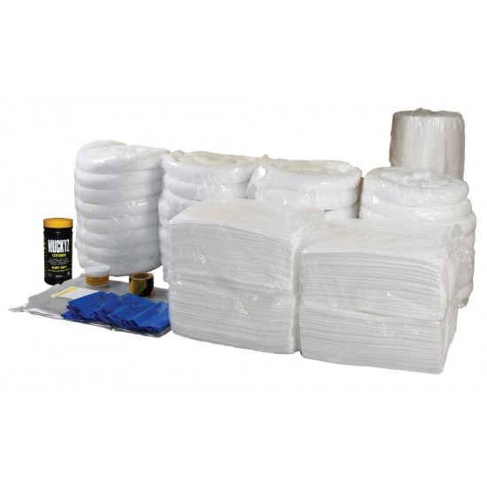 800 Litre Oil & Fuel Spill Kit Wheelie Bin OSKT