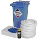120 Litre Oil & Fuel Spill Kit Wheelie Bin OSK120/WL