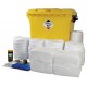 800 Litre Oil & Fuel Spill Kit Wheelie Bin OSKT