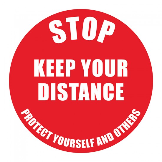 Social Distance Self-Adhesive Floor Markes Social Distance Self-Adhesive Floor Markes