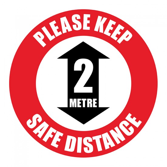 Social Distance Self-Adhesive Floor Markes Social Distance Self-Adhesive Floor Markes