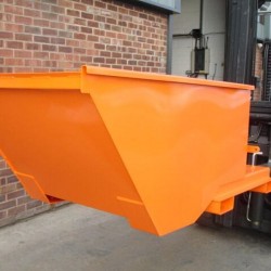 Fork Mounted Low Level Loading Tipping Skips 