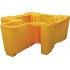 Single IBC Spill Pallet With Integral Dispensing Area FL-205-201