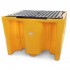 Single IBC Spill Pallet With Grid FL-205-202