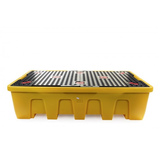 Polyethylene 8 Drum Spill Pallet FL-205-216 Polyethylene 8 Drum Spill Pallet FL-205-216