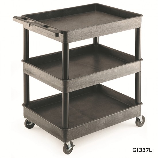 Plastic Multi Purpose Deep Tray Trolleys GI237L Plastic Multi Purpose Deep Tray Trolleys GI237L