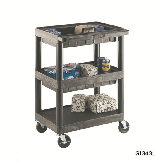 Plastic Multi Purpose Deep Tray Trolleys GI237L Plastic Multi Purpose Deep Tray Trolleys GI237L