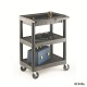 Plastic Multi Purpose Deep Tray Trolleys GI237L Plastic Multi Purpose Deep Tray Trolleys GI237L