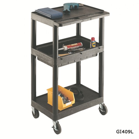 Plastic Multi Purpose Deep Tray Trolleys GI237L Plastic Multi Purpose Deep Tray Trolleys GI237L