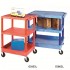 Plastic Coloured Service Trolleys GI851L
