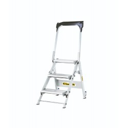 Easy Slope Folding Aluminium Step Ladder AFGS02Z Easy Slope Folding Aluminium Step Ladder AFGS02Z