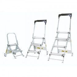 Easy Slope Folding Aluminium Step Ladder AFGS02Z