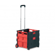 Folding Plastic Box Trolley Folding Plastic Box Trolley