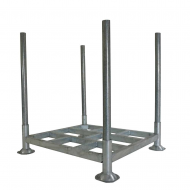 Small Heavy Duty Galvanised Demountable Post Pallet NUP603P/1
