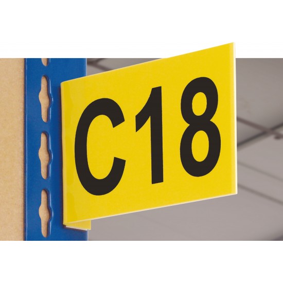 Flag Type Angled Aisle Markers AM1F  Flag Type Angled Aisle Markers AM1F