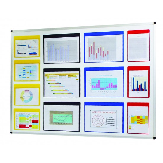 Coloured Document Pockets 