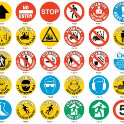 Self-Adhesive Floor Graphic Markers FM01 Self-Adhesive Floor Graphic Markers FM01