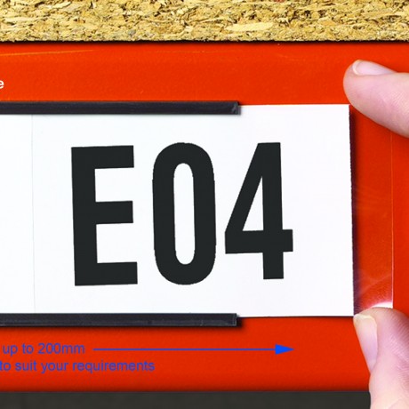 For Identification Sticker Rack Shelf & Rack Label Holders | Identification Ticket Label Holders ...