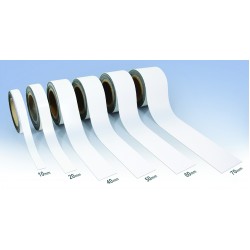 White Magnetic Easy Wipe Racking Strip MSR1W
