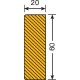 Traffic-Line Foam Impact Protection Profiles (Rectangle 60/20) 422.19.912 Traffic-Line Foam Impact Protection Profiles (Rectangle 60/20) 422.19.912