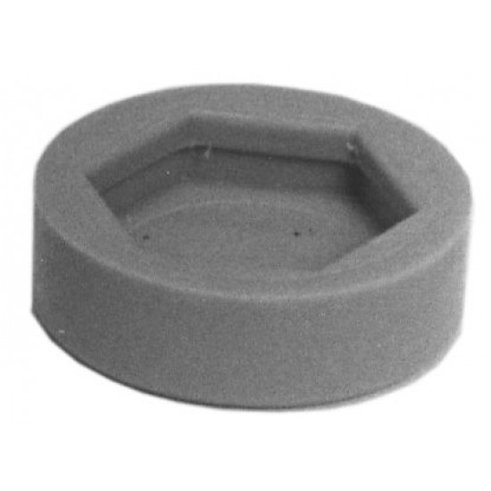 Metro Chrome Nylon Post Glide Foot 9991P