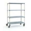 Metro Max Q Polymer 4 Shelf Units