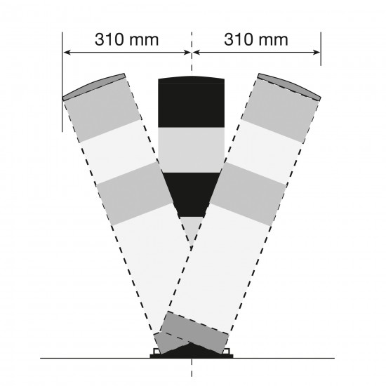 Heavy Duty Flex Bollard (Rotating) 199.22.128