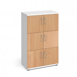 Wooden Universal Storage Lockers LCK6D
