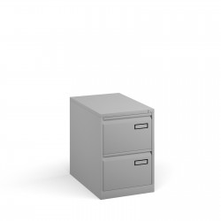 Bisley Steel 2 Drawer Deluxe Filing Cabinets BPSF2