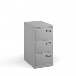 Bisley Steel 3 Drawer Deluxe Filing Cabinets BPSF3