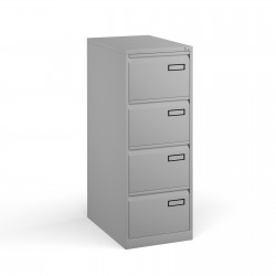Bisley Steel 4 Drawer Deluxe Filing Cabinets BPSF4