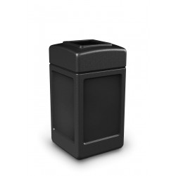 Open Top Square Litter Bin 140 Litre 