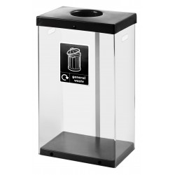 60 Litre Clear Body Recycling Bins CLR60