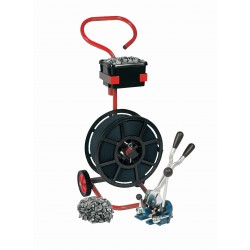 Starter Kit (Polypropylene Strapping, Combi Tool & Seals) With Mobile Dispensers PPKS20 Starter Kit (Polypropylene Strapping, Combi Tool & Seals) With Mobile Dispensers PPKS20