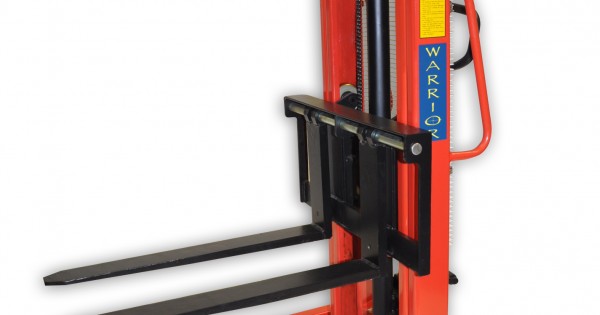 Manual Straddle Stacker With Adjustable Forks WRMSS1016 | Lifting ...