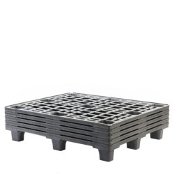 Nesting Recycled Plastic Pallet 1200 x 1000mm