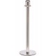 Ropemaster Crown Top Polished Stainless Steel Barrier Queue Post  Ropemaster Crown Top Polished Stainless Steel Barrier Queue Post