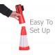 Traffic ConePro 500 Safe And Portable Cone Mounted 3.65m Retracting Belt Unit  Traffic ConePro 500 Safe And Portable Cone Mounted 3.65m Retracting Belt Unit