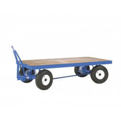 Heavy Duty Towing Trailers With Double Ackerman Steering TR700