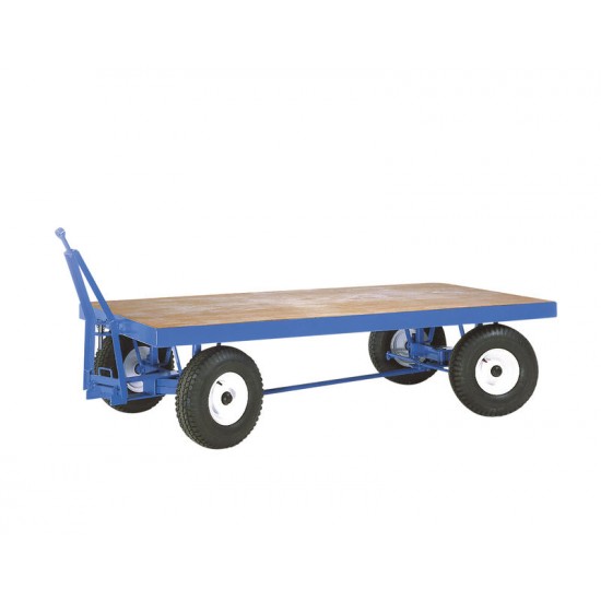 Heavy Duty Towing Trailers With Double Ackerman Steering TR700 Heavy Duty Towing Trailers With Double Ackerman Steering TR700