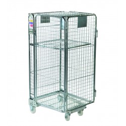 4 Sided Security Roll Container With Lid 19.A110