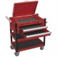 Superline Pro 2 Drawer Heavy-Duty Mobile Tool Trolley AP760M Superline Pro 2 Drawer Heavy-Duty Mobile Tool Trolley AP760M