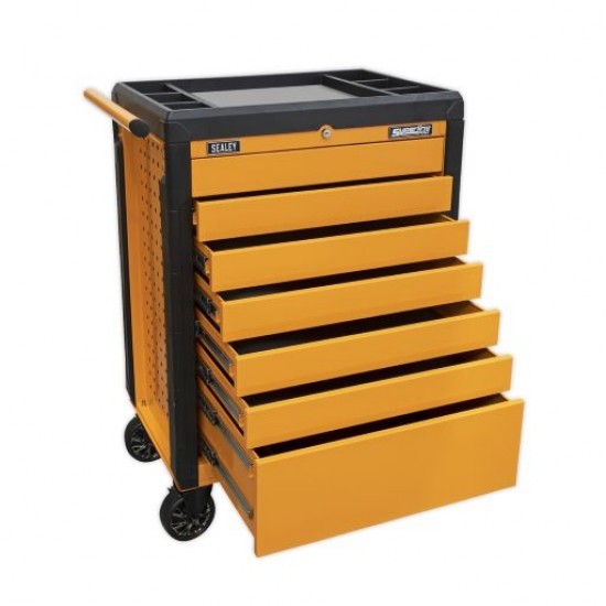 Superline Pro 7 Drawer Workshop Trolleys APPD7G Superline Pro 7 Drawer Workshop Trolleys APPD7G