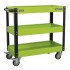 Superline Pro Hi-Viz Green 3 Tier Heavy-Duty Workshop Trolley CX110HV