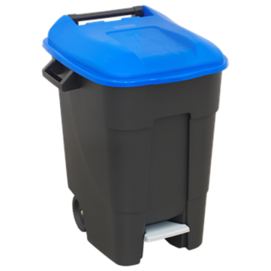 100 Litre Colour Coded Recycling Bins With Foot Pedal BM100P 100 Litre Colour Coded Recycling Bins With Foot Pedal BM100P