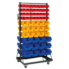 Mobile Parts Bin Storage Mobile Parts Bin Storage