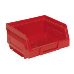 Pack Of 24 Small Parts Plastic Containers TPS124R
