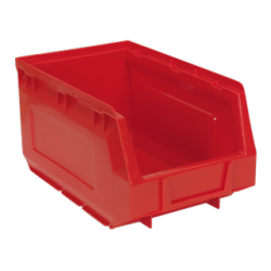 Pack Of 24 Small Parts Plastic Containers TPS324R