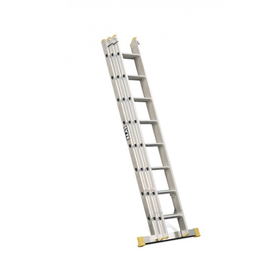 General Duty 3 Section Aluminium Ladders NGLT325