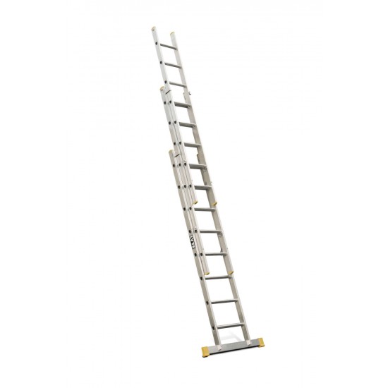 General Duty 3 Section Aluminium Ladders NGLT325